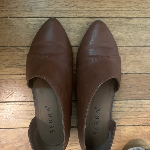 Slip on brown dress shoes - Picture 2 of 2